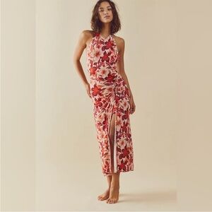 Free People Mimi Printed Dress MEDIUM NWOT